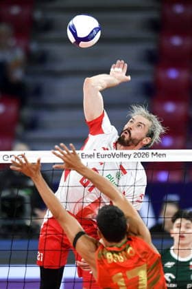 2026.09.10 Sofia siatkowka Mistrzostwa Europy w siatkowce mezczyzn Polska - Portugalia N z Tomasz Fornal Foto Lukasz Laskowski PressFocus 2026.09.10 Sofia CEV Enel EuroVolley Men 2026 Poland vs Portugal Tomasz Fornal Credit: Lukasz Laskowski PressFocus NEWSPIX.PL --- newspix.pl 