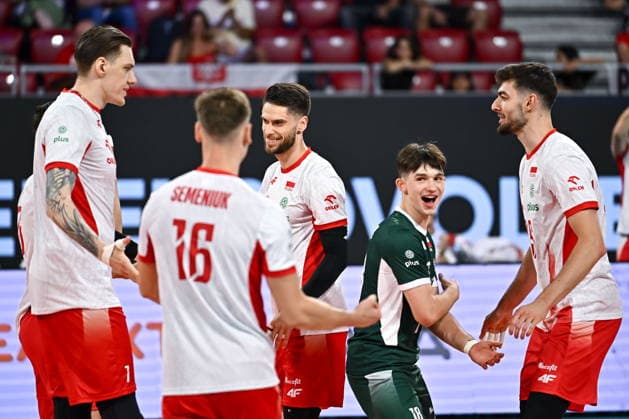 2026.09.10 Sofia siatkowka Mistrzostwa Europy w siatkowce mezczyzn Polska - Portugalia N z radosc emocje Bartlomiej Lemanski Aleksander Sliwka Maksymilian Granieczny Kamil Semeniuk Kewin Sasak Foto Lukasz Laskowski PressFocus 2026.09.10 Sofia CEV Enel EuroVolley Men 2026 Poland vs Portugal radosc emocje Bartlomiej Lemanski Aleksander Sliwka Maksymilian Granieczny Kamil Semeniuk Kewin Sasak Credit: Lukasz Laskowski PressFocus NEWSPIX.PL --- newspix.pl 