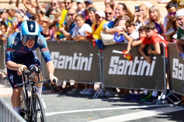 The 18th stage of La Vuelta starts this Thursday in El Puerto de Santa María and ends in Jerez de la Frontera. Riders in La Vuelta will begin the time trial stage from the bullring in El Puerto de Santa María. September 10, 2026, Cádiz, Andalusia, Spain The province of Cádiz will host this Thursday, September 10, the 18th stage of La Vuelta a Espana, whose 81st edition is being held from August 22 to September 13. SEPTEMBER 10, 2026 Cádiz, Andalusia, Spain Copyright: xNachoxFradex 7763435