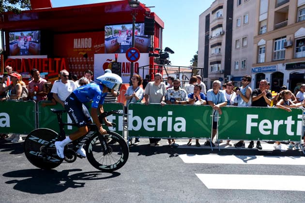 The 18th stage of La Vuelta starts this Thursday in El Puerto de Santa María and ends in Jerez de la Frontera. Riders in La Vuelta will begin the time trial stage from the bullring in El Puerto de Santa María. September 10, 2026, Cádiz, Andalusia, Spain The province of Cádiz will host this Thursday, September 10, the 18th stage of La Vuelta a Espana, whose 81st edition is being held from August 22 to September 13. SEPTEMBER 10, 2026 Cádiz, Andalusia, Spain Copyright: xNachoxFradex 7763438