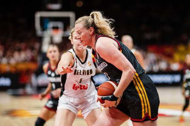 FIBA Women’s Basketball World Cup 2026: Belgium vs. Germany, September 10, 2026; Marie Gülich, Germany, 21; Basketball; FIBA Women’s Basketball World Cup 2026; Final Phase, Quarterfinals: Belgium vs. Germany on September 10, 2026, at the Uber Arena, Berlin Copyright: xBEAUTIFULxSPORTS Tonhäuserx