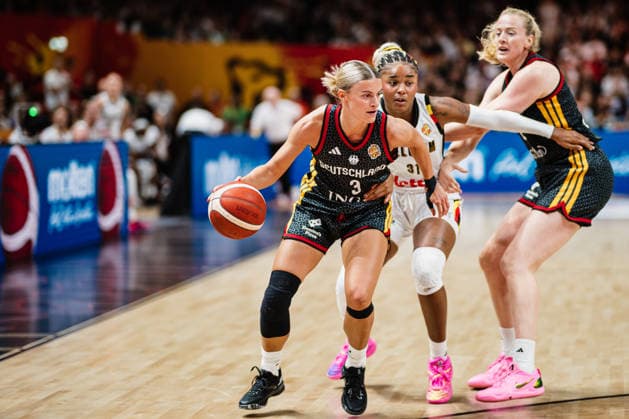 FIBA Women’s Basketball World Cup 2026: Belgium vs. Germany, September 10, 2026; Alexandra Wilke, Germany; 3 Basketball; FIBA Women’s Basketball World Cup 2026; Final Phase, Quarterfinals: Belgium vs. Germany on September 10, 2026, at the Uber Arena, Berlin Copyright: xBEAUTIFULxSPORTS Tonhäuserx
