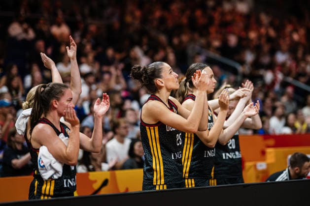 FIBA Women’s Basketball World Cup 2026: Belgium vs. Germany, September 10, 2026, Clara Bielefeld, Germany, 25 Basketball, FIBA Women’s Basketball World Cup 2026, Final Phase, Quarterfinals: Belgium vs. Germany on September 10, 2026, at the Uber Arena, Berlin Copyright: xBEAUTIFULxSPORTS Tonhäuserx
