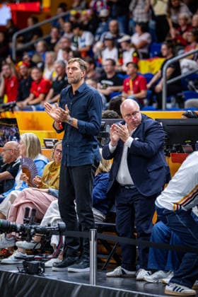 Basketball Berlin, September 10, 2026, FIBA Women’s Basketball World Cup Germany 2026, Quarterfinals: Belgium (BEL) vs. Germany (GER), Dirk Nowitzki