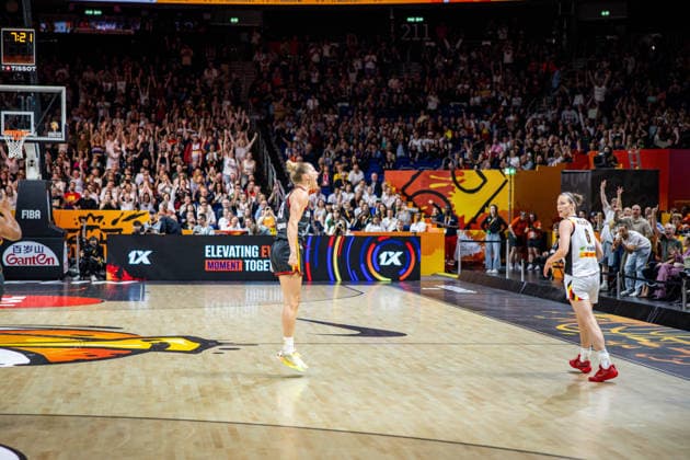 Basketball Berlin, September 10, 2026 FIBA Women’s Basketball World Cup Germany 2026 Quarterfinals: Belgium (BEL) vs. Germany (GER) Leonie Fiebich, Germany, No. 13