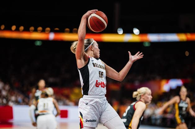 FIBA Women’s Basketball World Cup 2026: Belgium vs. Germany, September 10, 2026; Julie Allemand (Belgium), 55; Basketball; FIBA Women’s Basketball World Cup 2026; Final Phase, Quarterfinals: Belgium vs. Germany on September 10, 2026, at the Uber Arena, Berlin Copyright: xBEAUTIFULxSPORTS Tonhäuserx