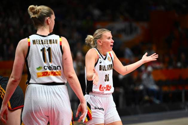 Belgium v Germany - FIBA Women s Basketball World Cup 2026 Quarter-Final BERLIN, GERMANY - SEPTEMBER 10 : Vanloo Julie guard of Belgium during the FIBA Women s Basketball World Cup quarter final match between Belgium and Germany in Berlin on September 10, 2026 in Berlin, Germany, 10 09 2026 Berlin Germany  Copyright: xVincentxKalutx