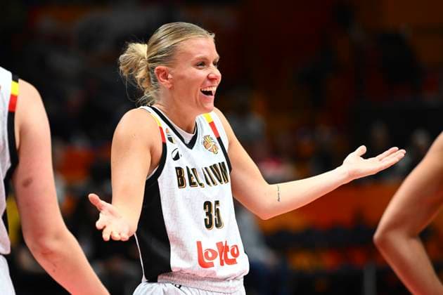 Belgium v Germany - FIBA Women s Basketball World Cup 2026 Quarter-Final BERLIN, GERMANY - SEPTEMBER 10 : Vanloo Julie guard of Belgium during the FIBA Women s Basketball World Cup quarter final match between Belgium and Germany in Berlin on September 10, 2026 in Berlin, Germany, 10 09 2026 Berlin Germany  Copyright: xVincentxKalutx
