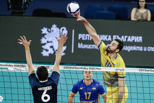 Volleyball, EuroVolley, Israel v Ukraine