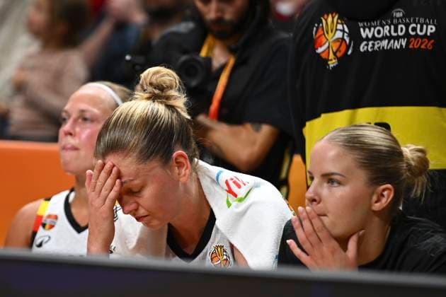 Belgium v Germany - FIBA Women s Basketball World Cup 2026 Quarter-Final BERLIN, GERMANY - SEPTEMBER 10 : Meesseman Emma power forward of Belgium during the FIBA Women s Basketball World Cup quarter final match between Belgium and Germany in Berlin on September 10, 2026 in Berlin, Germany, 10 09 2026 Berlin Germany  Copyright: xVincentxKalutx