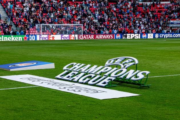 EINDHOVEN , 10-09-2026 , Philips stadium, season 2026 2027 , UEFA Champions League football , match between PSV and Shakhtar Donetsk, picture shows atmosphere in the stadium PSV - Shakhtar Donetsk  x206824473x Copyright: