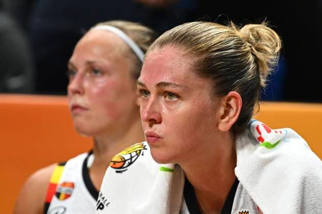 Belgium v Germany - FIBA Women s Basketball World Cup 2026 Quarter-Final BERLIN, GERMANY - SEPTEMBER 10 : Meesseman Emma power forward of Belgium during the FIBA Women s Basketball World Cup quarter final match between Belgium and Germany in Berlin on September 10, 2026 in Berlin, Germany, 10 09 2026 Berlin Germany  Copyright: xVincentxKalutx