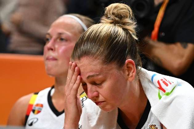 Belgium v Germany - FIBA Women s Basketball World Cup 2026 Quarter-Final BERLIN, GERMANY - SEPTEMBER 10 : Meesseman Emma power forward of Belgium during the FIBA Women s Basketball World Cup quarter final match between Belgium and Germany in Berlin on September 10, 2026 in Berlin, Germany, 10 09 2026 Berlin Germany  Copyright: xVincentxKalutx