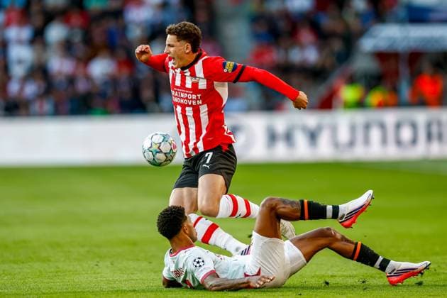 EINDHOVEN , 10-09-2026 , Philips stadium, season 2026 2027 , UEFA Champions League football , match between PSV and Shakhtar Donetsk, picture shows PSV player Ruben van Bommel PSV - Shakhtar Donetsk  x206824486x Copyright: