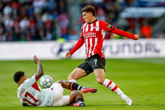 EINDHOVEN , 10-09-2026 , Philips stadium, season 2026 2027 , UEFA Champions League football , match between PSV and Shakhtar Donetsk, picture shows PSV player Ruben van Bommel PSV - Shakhtar Donetsk  x206824488x Copyright: