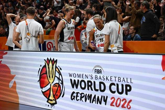 Belgium v Germany - FIBA Women s Basketball World Cup 2026 Quarter-Final BERLIN, GERMANY - SEPTEMBER 10 : Meesseman Emma power forward of Belgium looks dejected during the FIBA Women s Basketball World Cup quarter final match between Belgium and Germany in Berlin on September 10, 2026 in Berlin, Germany, 10 09 2026 Berlin Germany  Copyright: xVincentxKalutx