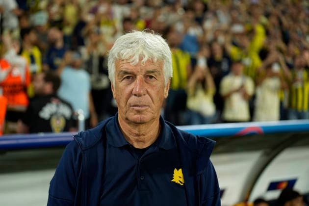 September 10, 2026, Kadikoy, Istanbul, Turkey: AS Roma coach Gian Piero Gasperini, looks on before the UEFA Champions League - League Phase, Matchday 1 - football match between Fenerbahce and AS Roma at Sukru Saracoglu Stadium in Istanbul, Turkey, on September 10, 2026. UEFA Champions League - Fenerbahce V AS Roma  - ZUMAu194 20260910_zip_u194_012 Copyright: xTolgaxUluturkx