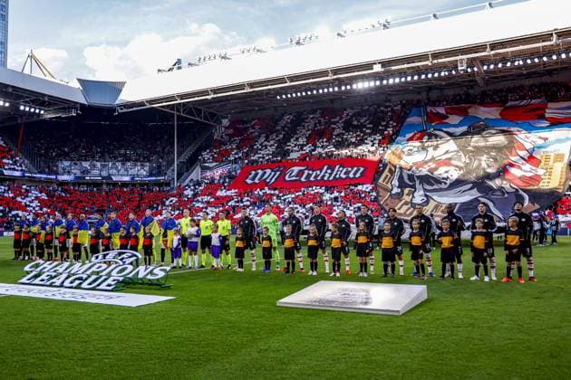 EINDHOVEN - Shakhtar Donetsk and PSV Eindhoven teams for the UEFA Champions League match between PSV Eindhoven and Shakhtar Donetsk at the Philips Stadium on 10 September 2026 in Eindhoven, the Netherlands. MARCEL TER BALS ANP UEFA Champions League 2026 27 xVIxANPxSportx xMarcelxterxBalsxIVx 567914375 originalFilename: 567914375.jpg