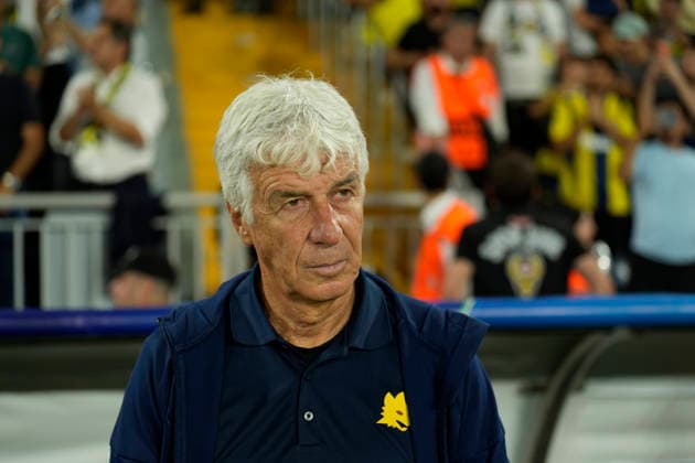 September 10, 2026, Kadikoy, Istanbul, Turkey: AS Roma coach Gian Piero Gasperini, looks on before the UEFA Champions League - League Phase, Matchday 1 - football match between Fenerbahce and AS Roma at Sukru Saracoglu Stadium in Istanbul, Turkey, on September 10, 2026. Kadikoy Turkey - ZUMAu194 20260910_zip_u194_013 Copyright: xTolgaxUluturkx