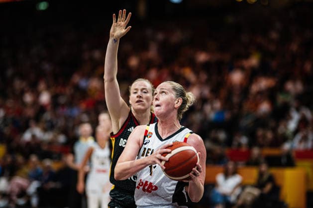 FIBA Women’s Basketball World Cup 2026: Belgium vs. Germany, September 10, 2026; Emma Meesseman (Belgium), 11 Basketball, FIBA Women’s Basketball World Cup 2026, Final Phase, Quarterfinals: Belgium vs. Germany on September 10, 2026, at the Uber Arena, Berlin Copyright: xBEAUTIFULxSPORTS Tonhäuserx