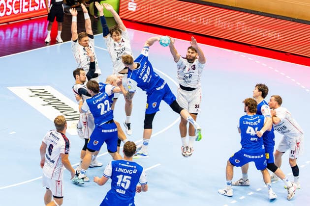 September 10, 2026, GER, Handball, Men, Season 26–27, Opel 1st Division, Matchday 4, ThSV Eisenach vs. BBM Bietigheim, Dominik Solak (ThSV Eisenach), 30 99817 Eisenach, Werner Assmann, Am Sportpark Hall, Thuringia, Germany