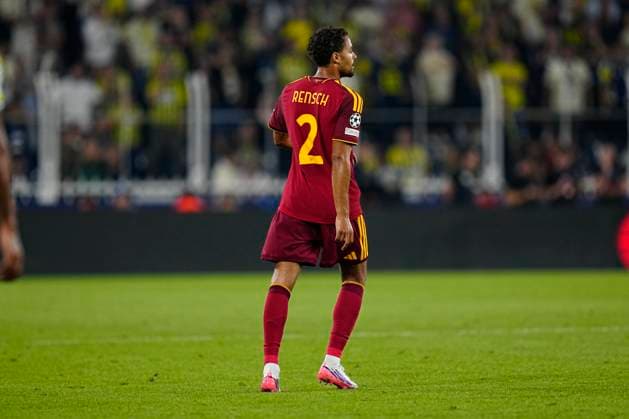 10.09 2026 - SOCCER - 2026 27 UEFA CHAMPIONS LEAGUE League Phase Fenerbahce SK v AS Roma Devyne Rensch of AS Roma is in action ISTANBUL Fenerbahce Sükrü Saracoglu Spor Kompleksi Istanbul TURKEY Copyright: xYagizxGurtugx xPsxImagesxYagizxGurtugx xPsxImagesx