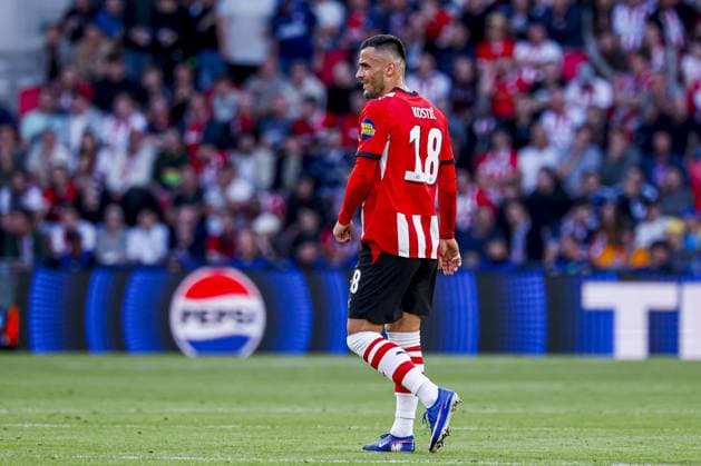 EINDHOVEN - Filip Kostic of PSV Eindhoven before the UEFA Champions League match between PSV Eindhoven and Shakhtar Donetsk at the Philips Stadium on September 10, 2026 in Eindhoven, the Netherlands. MARCEL TER BALS ANP UEFA Champions League 2026 27 xVIxANPxSportx xMarcelxterxBalsxIVx 567918516 originalFilename: 567918516.jpg