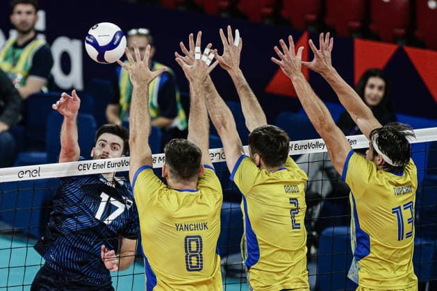 IPA88364472 - Israel s Ilay Haver during the CEV Enel Eurovolley 2026 pool phase match between Israel and Ukraine at Arena 8888 in Sofia, Bulgaria, on September 10, 2026  Copyright: xIvanxSxIvanov IPAxSportx xx IPA88364472