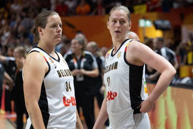 Belgium s Emma Meesseman looks dejected after losing a basketball game between Germany and Belgium national team, Nationalteam Belgian Cats, a quarter final game at the FIBA Women s Basketball World Cup, on Thursday 10 September 2026, in Berlin, Germany. The FIBA Women s Basketball World Cup takes place in Berlin from 4 to 13 September 2026. VIRGINIExLEFOUR  x185879209x