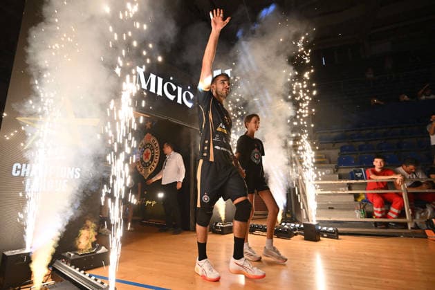 PARTIZAN vs FUCHSE BERLIN IVAN MICIC handball Partizan vs Fuschse Berlin EHF Champions league at Aleksandar Nikolic Pionir arena, Belgrade 10.09.2026 Foto: HANDBALL, PARTIZAN, FUCHSE BERLIN, EHF CHAMPIONS LEAGUE Belgrade Aleksandar Nikolic Pionir arena Serbia Copyright: xMarkoxMetlas xMNxPressx