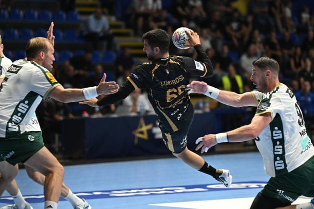 PARTIZAN vs FUCHSE BERLIN YOAV LUMBROSO Joav Lubroso handball Partizan vs Fuschse Berlin EHF Champions league at Aleksandar Nikolic Pionir arena, Belgrade 10.09.2026 Foto: HANDBALL, PARTIZAN, FUCHSE BERLIN, EHF CHAMPIONS LEAGUE Belgrade Aleksandar Nikolic Pionir arena Serbia Copyright: xMarkoxMetlas xMNxPressx