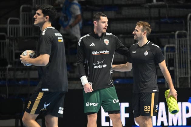 PARTIZAN vs FUCHSE BERLIN Mijajlo Marsenic and IVAN MICIC handball Partizan vs Fuschse Berlin EHF Champions league at Aleksandar Nikolic Pionir arena, Belgrade 10.09.2026 Foto: HANDBALL, PARTIZAN, FUCHSE BERLIN, EHF CHAMPIONS LEAGUE Belgrade Aleksandar Nikolic Pionir arena Serbia Copyright: xMarkoxMetlas xMNxPressx