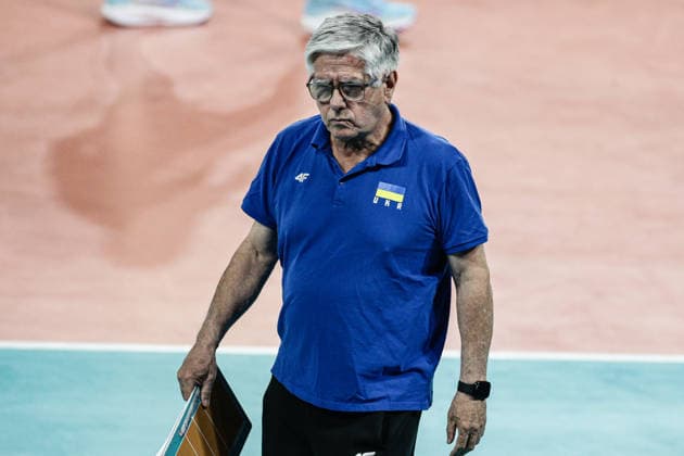 IPA88364479 - Ukraine s coach Raul Lozano during the CEV Enel Eurovolley 2026 pool phase match between Israel and Ukraine at Arena 8888 in Sofia, Bulgaria, on September 10, 2026  Copyright: xIvanxSxIvanov IPAxSportx xx IPA88364479