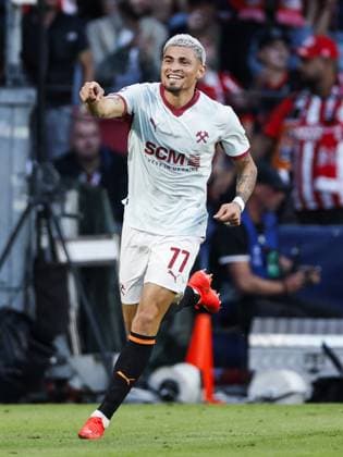 EINDHOVEN - Gleiker Mendoza of FC Shakhtar Donetsk celebrates the 0-1 during the UEFA Champions League match between PSV Eindhoven and Shakhtar Donetsk at the Philips Stadium on September 10, 2026, in Eindhoven, the Netherlands. MAURICE VAN STEEN ANP xVIxANPxSportx xxANPxIVx 567919623 originalFilename: 567919623.jpg