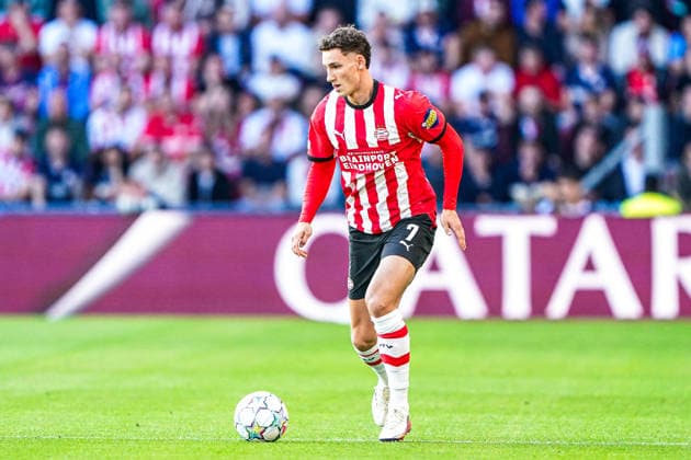 2026-09-10 PSV Eindhoven v Shaktar Donetsk - Champions League EINDHOVEN, NETHERLANDS - SEPTEMBER 10: Ruben van Bommel of PSV Eindhoven runs with the ball during the Champions League match between PSV Eindhoven and Shaktar Donetsk at Philips Stadion on September 10, 2026 in Eindhoven, Netherlands. Eindhoven Philips Stadion Netherlands Content not available for redistribution in The Netherlands directly or indirectly through any third parties. Copyright: xAndrexWeeningx