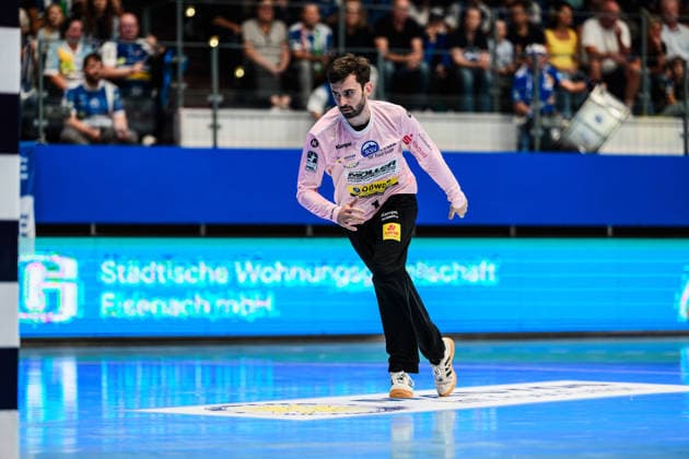 Matija Spikic, ThSV Eisenach, 01 GER, ThSV Eisenach vs. SG BBM Bietigheim, 1 Opel Handball Bundesliga, Handball, Matchday 4, 2026–2027 Season, 7:00 p.m., September 10, 2026, Germany, ThSV Eisenach vs. SG BBM Bietigheim, 1st Opel Handball Bundesliga, Handball, Matchday 4, 2026–2027 season, 7:00 PM, September 10, 2026, Eisenach Copyright: xMartinxHerbstx