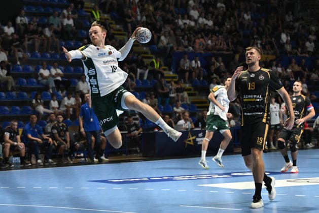 PARTIZAN vs FUCHSE BERLIN Mathias Gidsel Matijas Gidsel handball Partizan vs Fuschse Berlin EHF Champions league at Aleksandar Nikolic Pionir arena, Belgrade 10.09.2026 Foto: HANDBALL, PARTIZAN, FUCHSE BERLIN, EHF CHAMPIONS LEAGUE Belgrade Aleksandar Nikolic Pionir arena Serbia Copyright: xMarkoxMetlas xMNxPressx