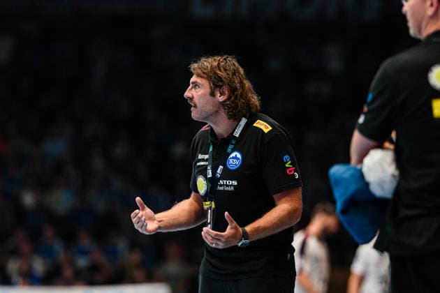 Sebastian Hinze, ThSV Eisenach, Coach (GER), ThSV Eisenach vs. SG BBM Bietigheim, 1st Opel Handball Bundesliga, Handball, Matchday 4, 2026–2027 Season, 7:00 p.m., September 10, 2026 GER, ThSV Eisenach vs. SG BBM Bietigheim, 1st Opel Handball Bundesliga, Handball, Matchday 4, 2026–2027 season, 7:00 p.m., September 10, 2026, Eisenach Copyright: xMartinxHerbstx