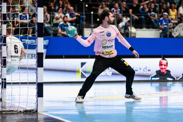 Matija Spikic, ThSV Eisenach, 01 GER, ThSV Eisenach vs. SG BBM Bietigheim, 1 Opel Handball Bundesliga, Handball, Matchday 4, 2026–2027 Season, 7:00 p.m., September 10, 2026 GER, ThSV Eisenach vs. SG BBM Bietigheim, 1st Opel Handball Bundesliga, Handball, Matchday 4, 2026–2027 season, 7:00 p.m., September 10, 2026, Eisenach Copyright: xMartinxHerbstx