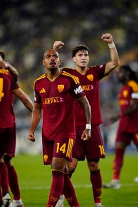 10.09 2026 - SOCCER - 2026 27 UEFA CHAMPIONS LEAGUE League Phase Fenerbahce SK v AS Roma Bryan Cristante of AS Roma celebrates his team s first goal ISTANBUL Fenerbahce Sükrü Saracoglu Spor Kompleksi Istanbul TURKEY Copyright: xYagizxGurtugx xPsxImagesxYagizxGurtugx xPsxImagesx