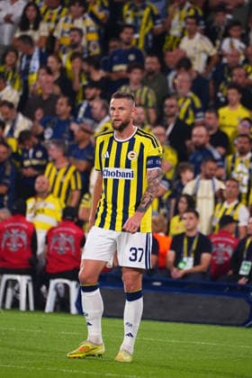 ISTANBUL, TURKEY - SEPTEMBER 10: Milan Skriniar of Fenerbahce SK during the UEFA Champions League 2026 27 first week match between Fenerbahce SK and Roma at Fenerbahce Chobani Stadiumi on September 10, 2026 in Istanbul, Turkey. Istanbul Kadikoy TURKEY Copyright: xSeskimphotox Fenerbahce-Roma-1009 (26)