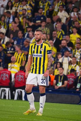 ISTANBUL, TURKEY - SEPTEMBER 10: Milan Skriniar of Fenerbahce SK during the UEFA Champions League 2026 27 first week match between Fenerbahce SK and Roma at Fenerbahce Chobani Stadiumi on September 10, 2026 in Istanbul, Turkey. Istanbul Kadikoy TURKEY Copyright: xSeskimphotox Fenerbahce-Roma-1009 (27)