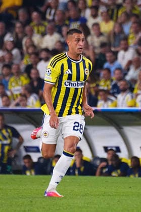 ISTANBUL, TURKEY - SEPTEMBER 10: Bartug Elmaz of Fenerbahce SK during the UEFA Champions League 2026 27 first week match between Fenerbahce SK and Roma at Fenerbahce Chobani Stadiumi on September 10, 2026 in Istanbul, Turkey. Istanbul Kadikoy TURKEY Copyright: xSeskimphotox Fenerbahce-Roma-1009 (38)