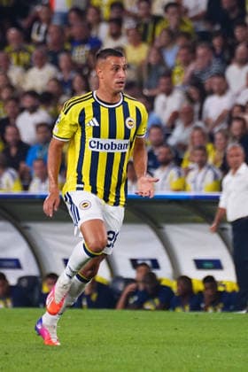 ISTANBUL, TURKEY - SEPTEMBER 10: Bartug Elmaz of Fenerbahce SK during the UEFA Champions League 2026 27 first week match between Fenerbahce SK and Roma at Fenerbahce Chobani Stadiumi on September 10, 2026 in Istanbul, Turkey. Istanbul Kadikoy TURKEY Copyright: xSeskimphotox Fenerbahce-Roma-1009 (39)