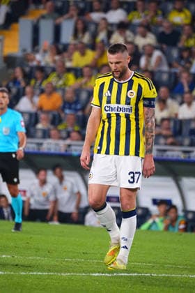 ISTANBUL, TURKEY - SEPTEMBER 10: Milan Skriniar of Fenerbahce SK during the UEFA Champions League 2026 27 first week match between Fenerbahce SK and Roma at Fenerbahce Chobani Stadiumi on September 10, 2026 in Istanbul, Turkey. Istanbul Kadikoy TURKEY Copyright: xSeskimphotox Fenerbahce-Roma-1009 (56)