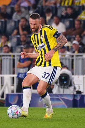 ISTANBUL, TURKEY - SEPTEMBER 10: Milan Skriniar of Fenerbahce SK during the UEFA Champions League 2026 27 first week match between Fenerbahce SK and Roma at Fenerbahce Chobani Stadiumi on September 10, 2026 in Istanbul, Turkey. Istanbul Kadikoy TURKEY Copyright: xSeskimphotox Fenerbahce-Roma-1009 (86)