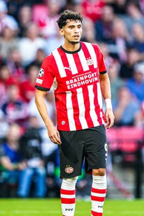 2026-09-10 PSV Eindhoven v Shaktar Donetsk - Champions League EINDHOVEN, NETHERLANDS - SEPTEMBER 10: Ricardo Pepi of PSV Eindhoven looks on during the Champions League match between PSV Eindhoven and Shaktar Donetsk at Philips Stadion on September 10, 2026 in Eindhoven, Netherlands. Eindhoven Philips Stadion Netherlands Content not available for redistribution in The Netherlands directly or indirectly through any third parties. Copyright: xAndrexWeeningx