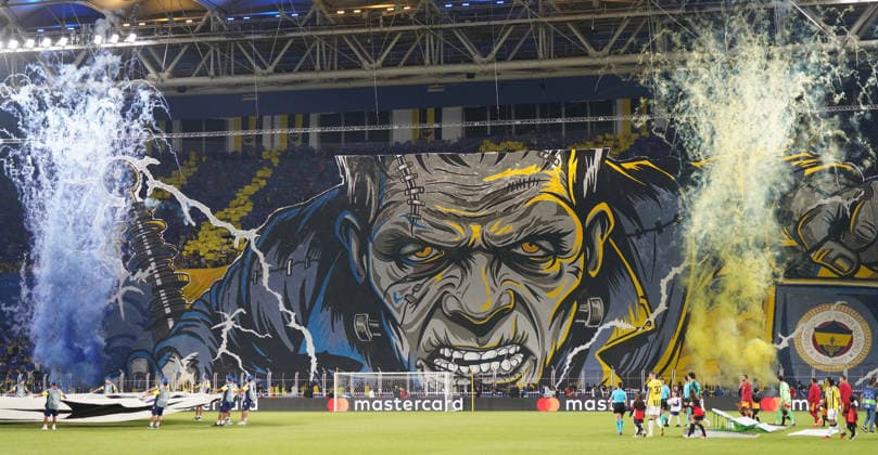 ISTANBUL, TURKEY - SEPTEMBER 10: Atmosphere of Stadium during the UEFA Champions League 2026 27 first week match between Fenerbahce SK and Roma at Fenerbahce Chobani Stadiumi on September 10, 2026 in Istanbul, Turkey. Istanbul Kadikoy TURKEY Copyright: xSeskimphotox Fenerbahce-Roma-1009 (95)