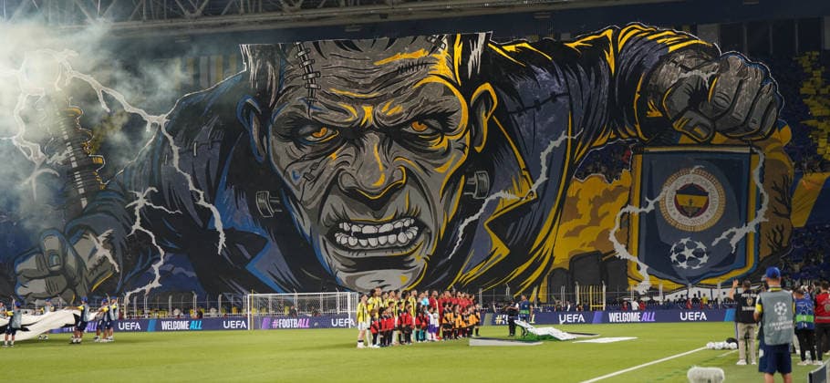 ISTANBUL, TURKEY - SEPTEMBER 10: Atmosphere of Stadium during the UEFA Champions League 2026 27 first week match between Fenerbahce SK and Roma at Fenerbahce Chobani Stadiumi on September 10, 2026 in Istanbul, Turkey. Istanbul Kadikoy TURKEY Copyright: xSeskimphotox Fenerbahce-Roma-1009 (97)