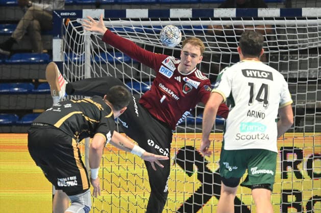 PARTIZAN vs FUCHSE BERLIN Lasse Ludwig Lase Ludvig goalie handball Partizan vs Fuschse Berlin EHF Champions league at Aleksandar Nikolic Pionir arena, Belgrade 10.09.2026 Foto: HANDBALL, PARTIZAN, FUCHSE BERLIN, EHF CHAMPIONS LEAGUE Belgrade Aleksandar Nikolic Pionir arena Serbia Copyright: xMarkoxMetlas xMNxPressx